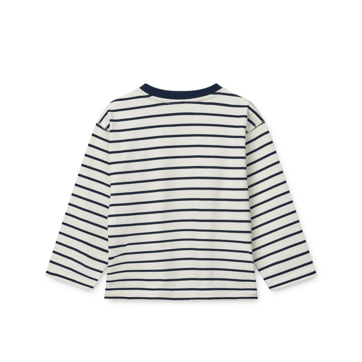 Liewood T-shirt à Manches Longues à Rayures TYLER - Stripe Classic navy / Creme de la creme - T-shirt