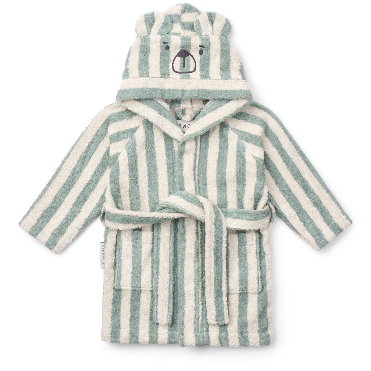 Liewood Lily Bathrobe - Peppermint / creme de la creme - TOWEL / WASHCLOTH