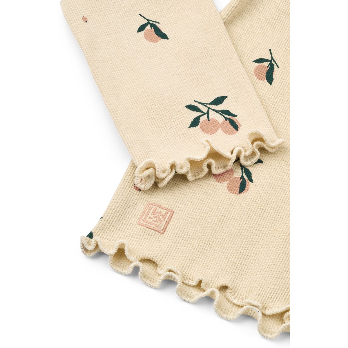 Liewood T-shirt côtelé à Manches Longues et à Imprimé NIEVE - Peach / Sea shell - T-shirt