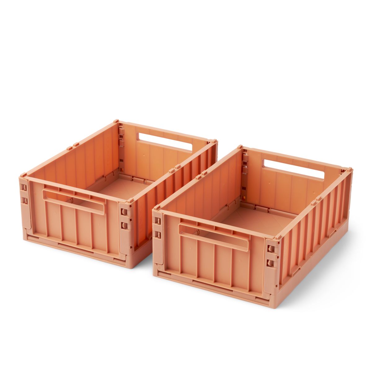 Liewood Boîtes de Rangement WESTON - MOYEN, Lot de 2 - Tuscany rose - Boîtes de rangement