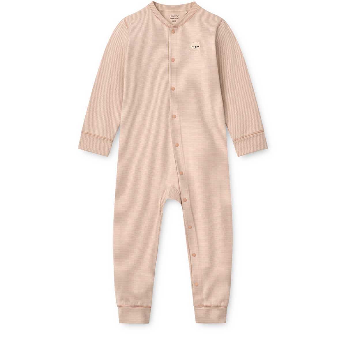 Liewood Combinaison pyjama rayée BIRK Grow - Y/D Sandy / Pale tuscany stripe - Combinaison de pyjama