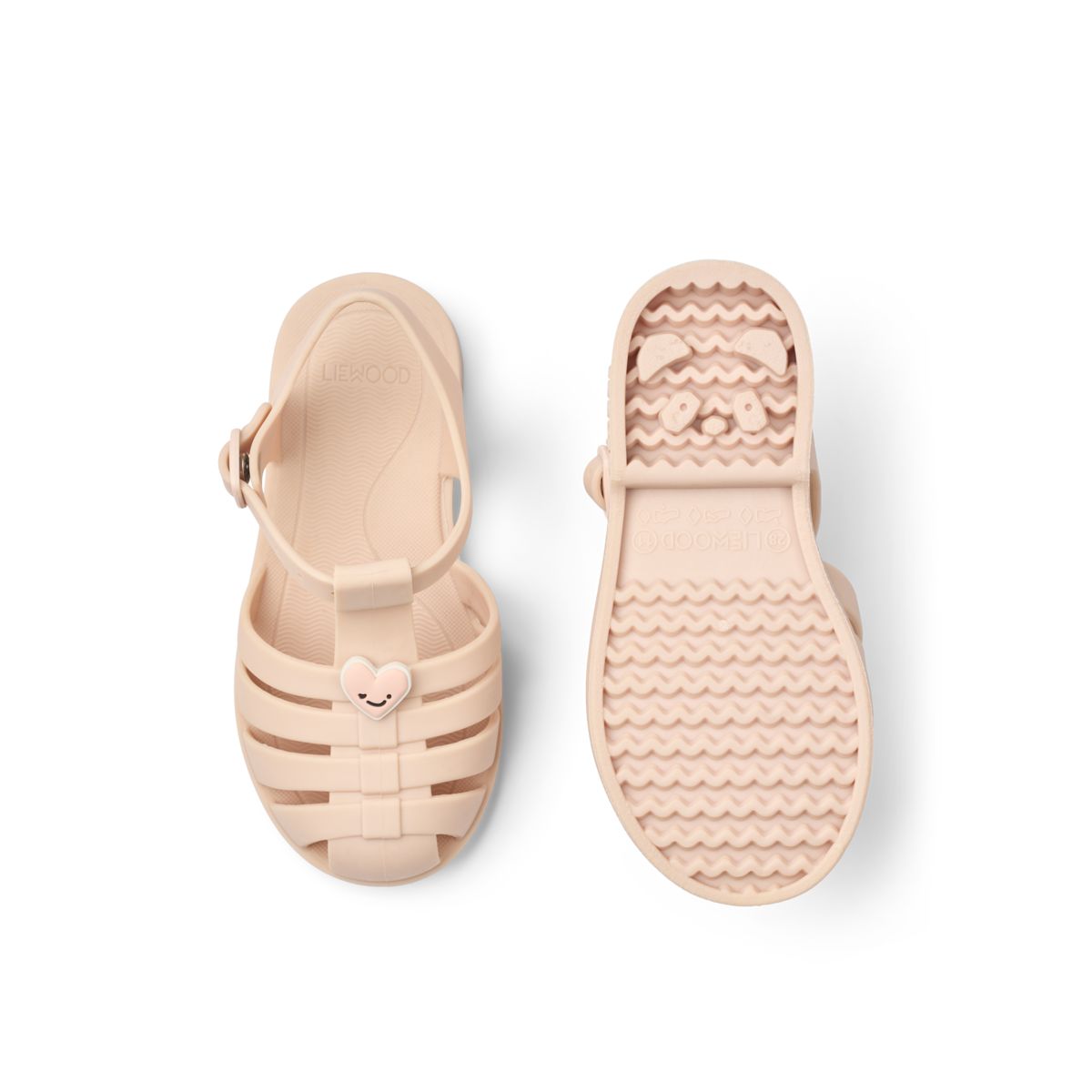 Sandales de plage avec Breloques BRE - Sweethearts / Sorbet rose