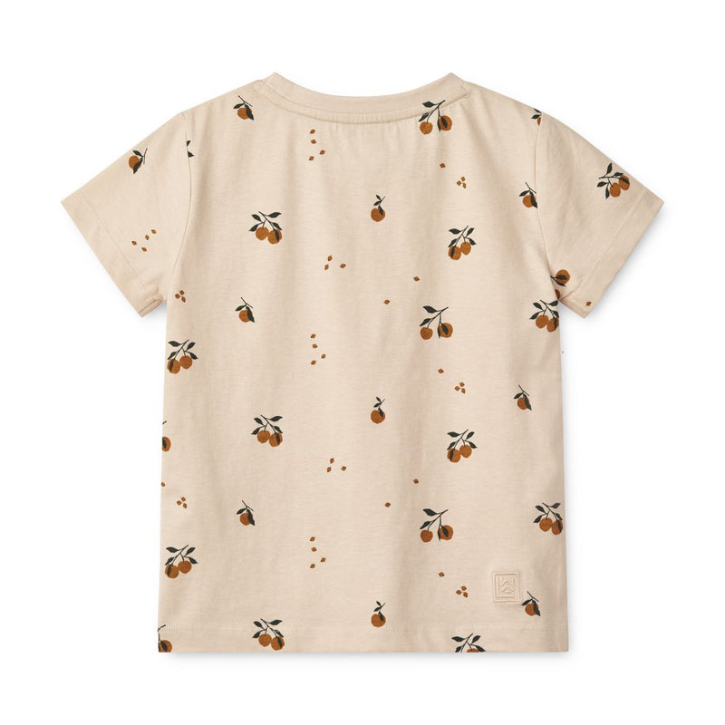 Liewood T-shirt Apia - Peach / Sandy - T-shirt