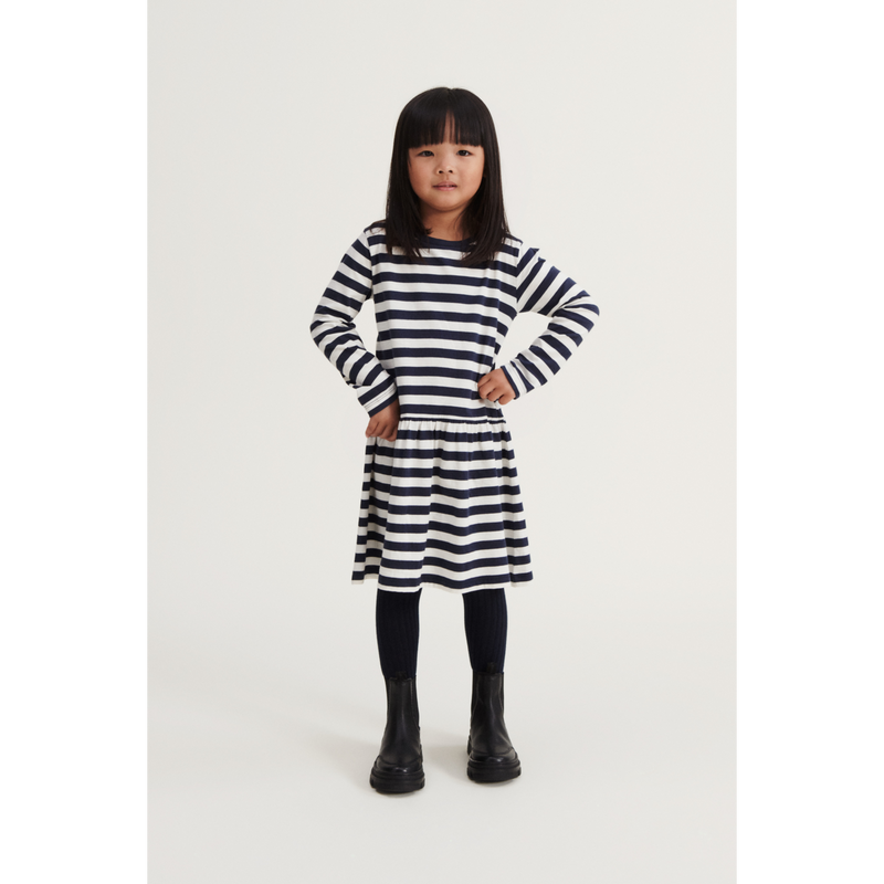 Liewood Robe Lima - Y/D Stripe Classic navy / Creme de la creme - Robe