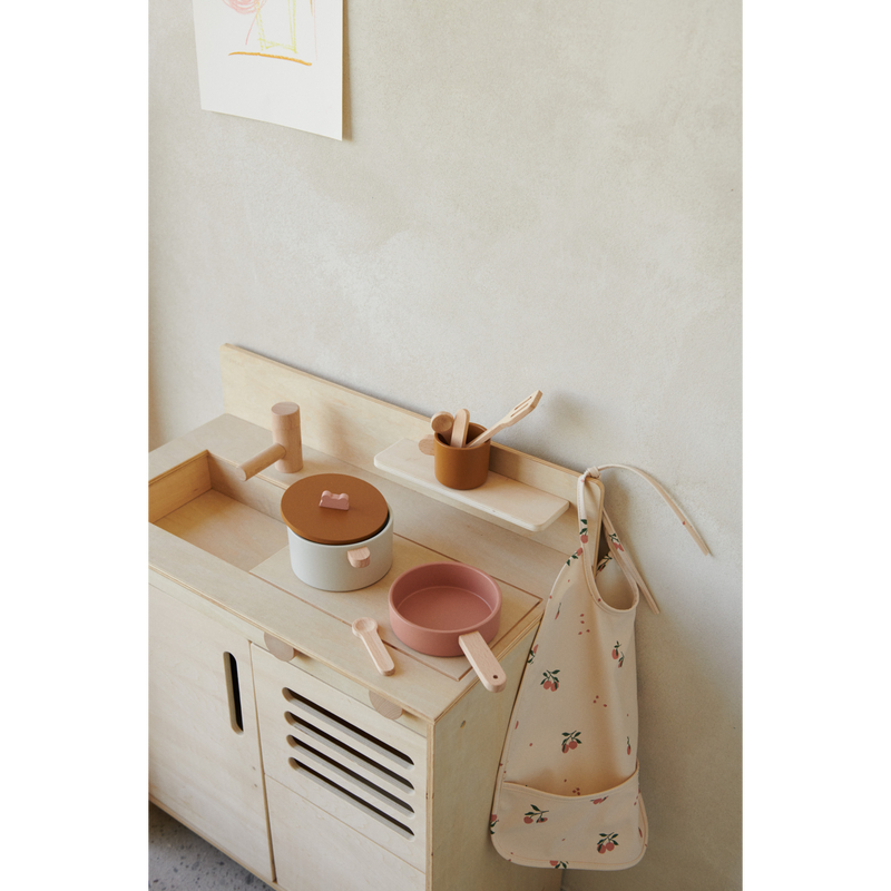 Liewood Bavoir Lai - Peach / Sea shell mix - Bavoir