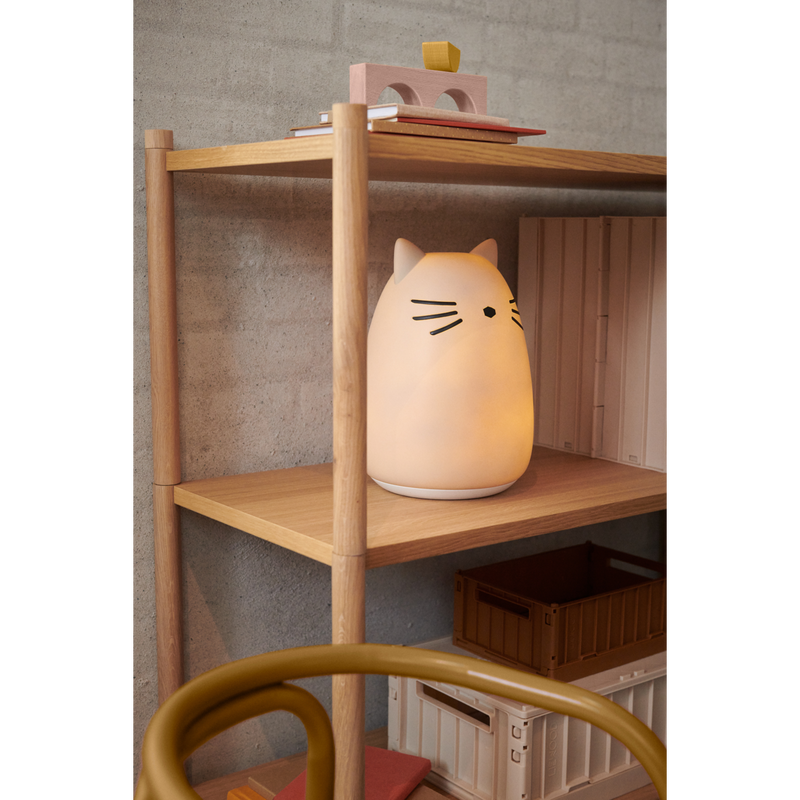 Liewood Grande veilleuse Jimbo - Cat rose - Lampe de table