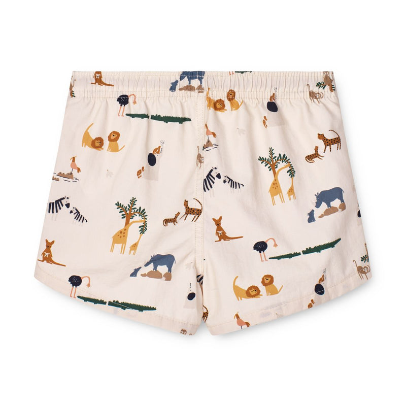Liewood Short De Bain Imprimé Aiden - All together / Sandy - Short de bain