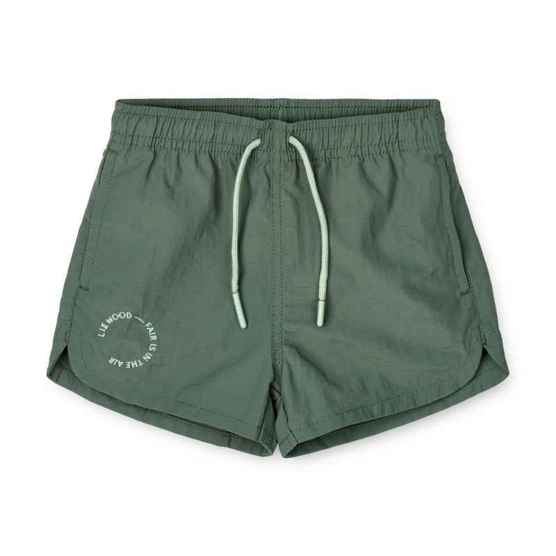 Liewood Short De Bain Imprimé Aiden - Garden green - Short de bain