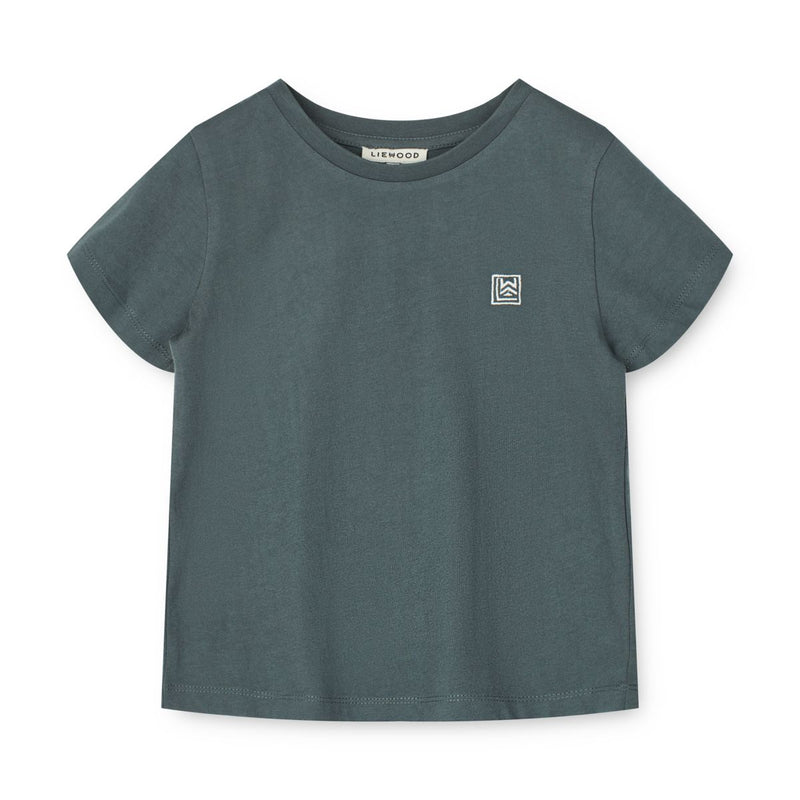 Liewood T-shirt Apia - Whale blue - T-shirt