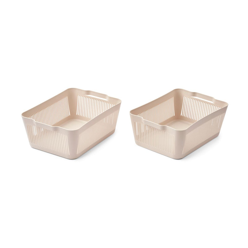 Liewood Panier Makeeva L lot de 2 - Sandy - Panier