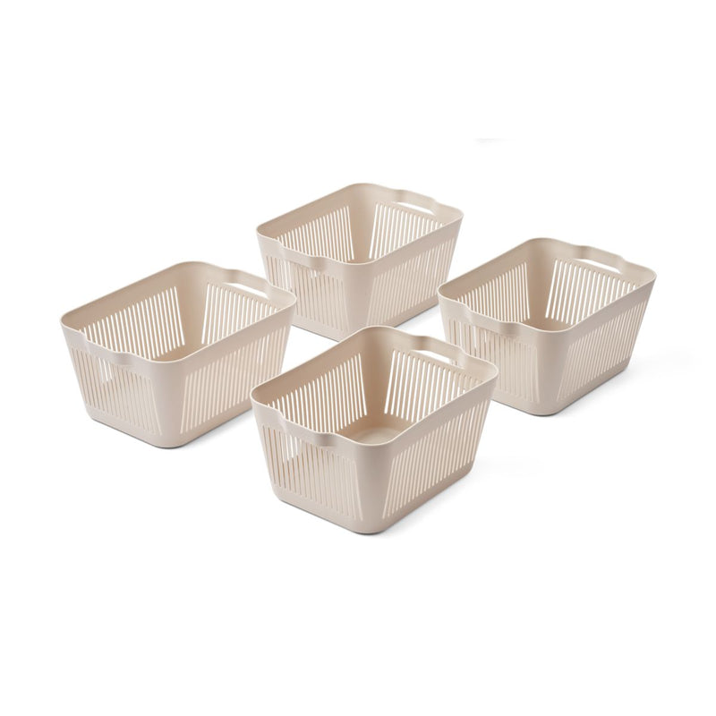 Panier Makeeva S lot de 4 - Sandy