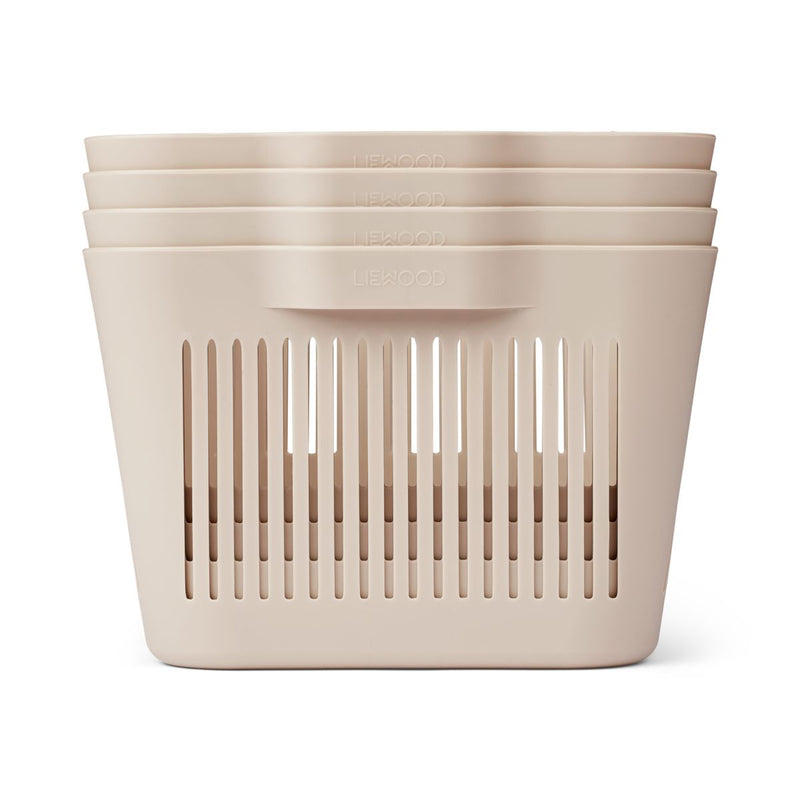 Panier Makeeva S lot de 4 - Sandy