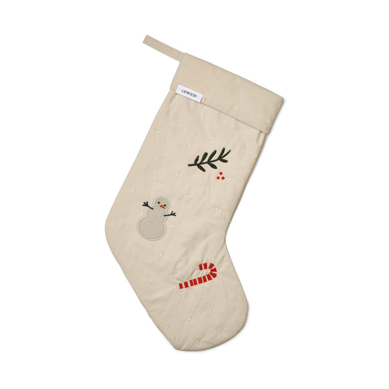 Liewood Chaussette de Noël Basil  - Holiday / sandy mix - Noël
