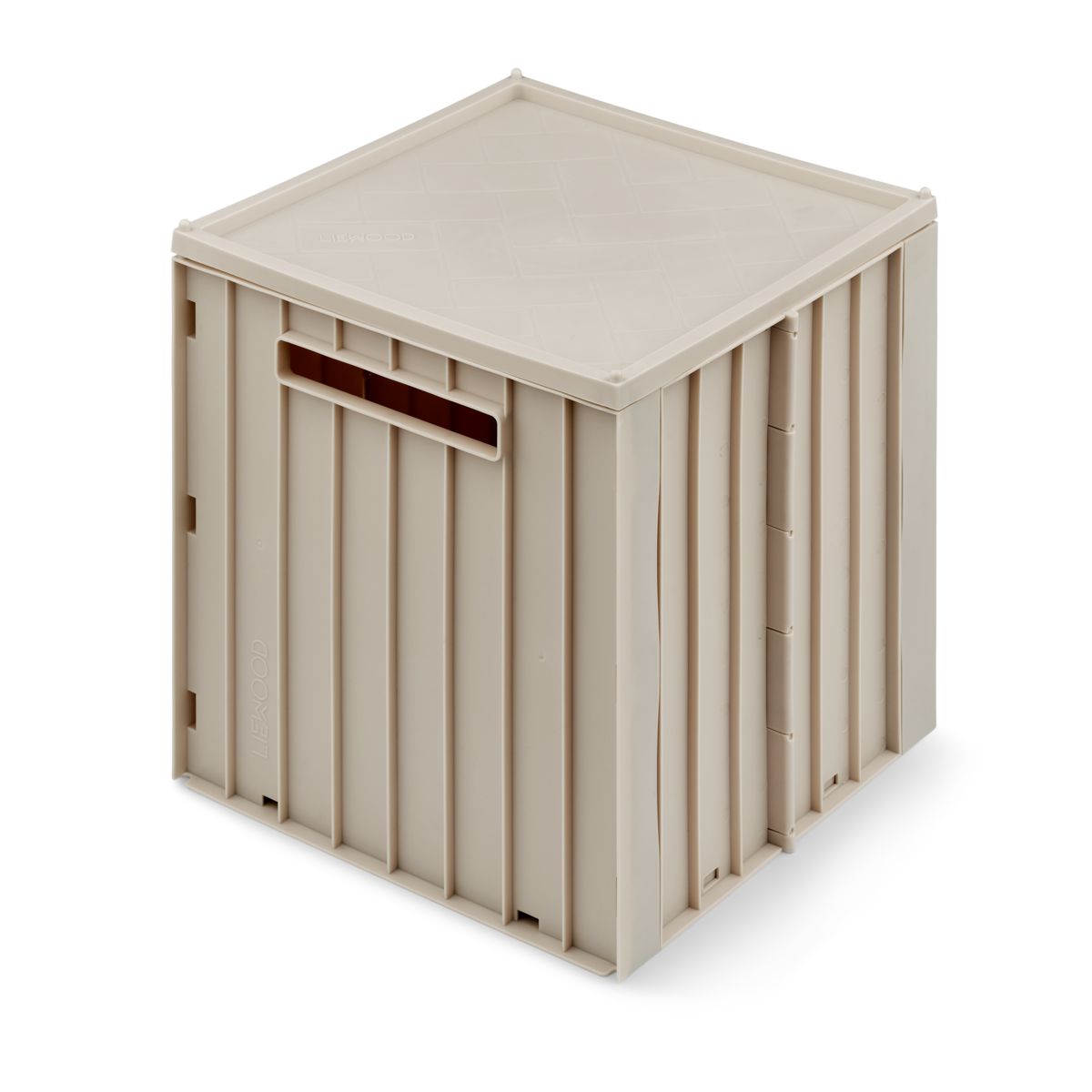 Liewood Boîte de Rangement avec Couvercle ELIJAH - Sandy - Boîtes de rangement