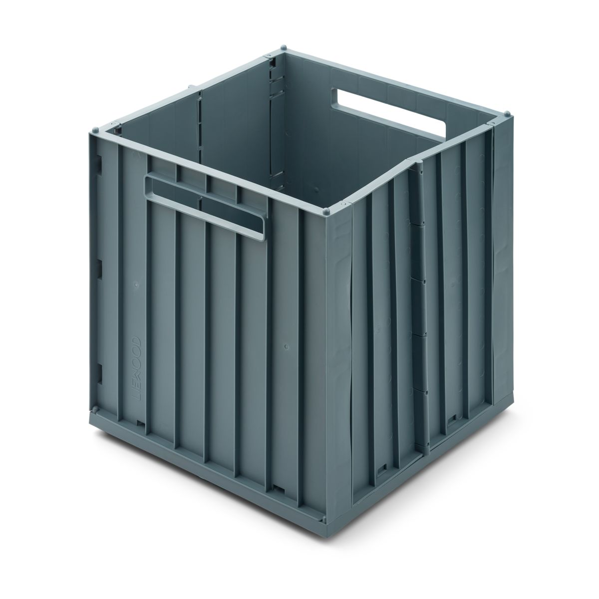 Liewood Boîte de Rangement avec Couvercle ELIJAH - Whale blue - Boîtes de rangement