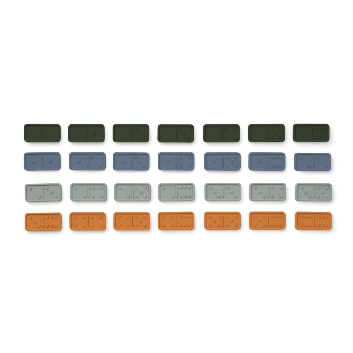 Liewood Ensemble Domino Dodo - Blue multi mix - Jeu