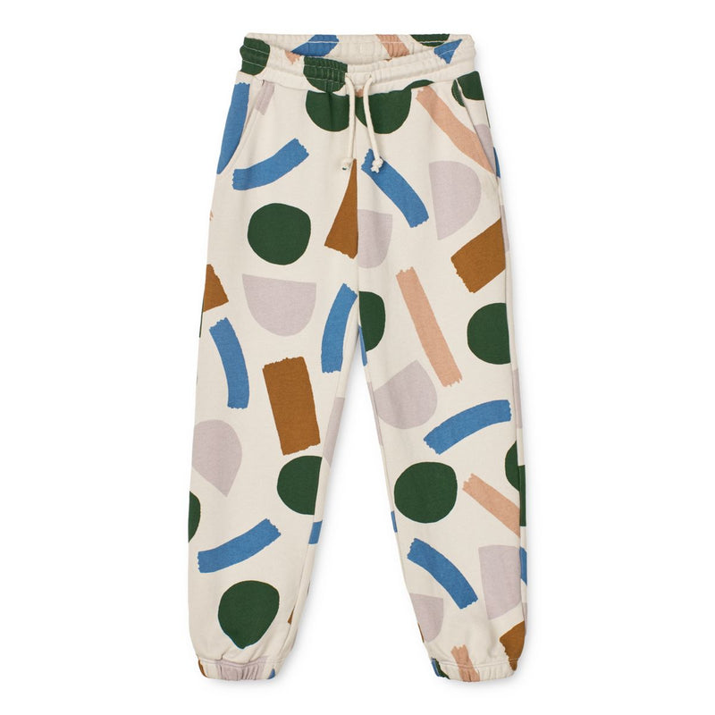 Liewood Pantalon de survêtement Inga - Paint stroke / Sandy - Pantalon de survêtement