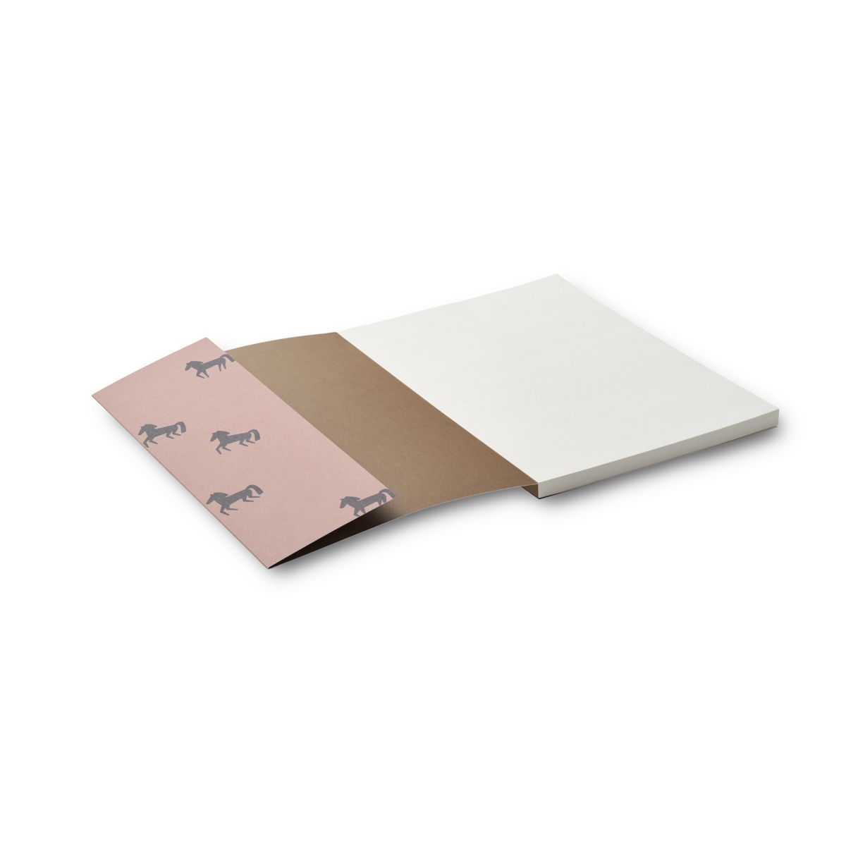 Liewood Carnet Jae moyen - Horses / Dark rosetta - Carnets