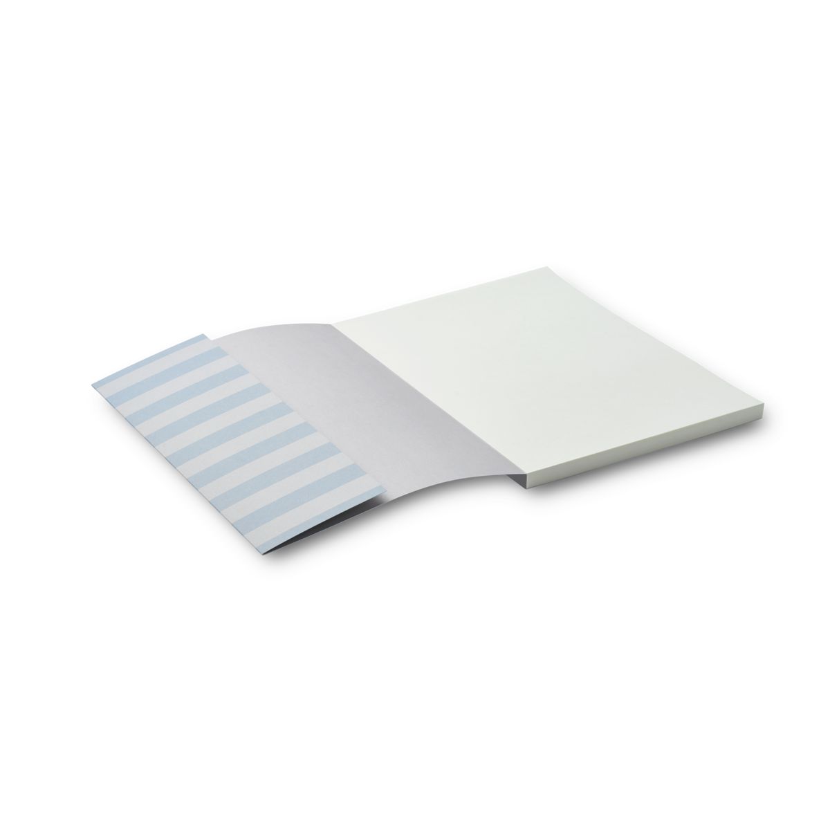 Liewood Carnet Jae moyen - Stripe Sea blue / Sandy - Carnets