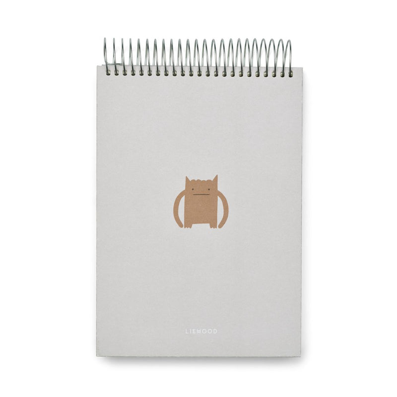Liewood Carnet de dessin Jonnie - Monster / Sandy - Carnet de dessin