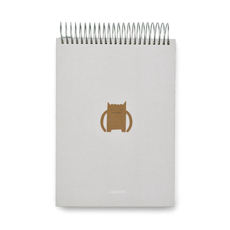 Liewood Carnet de dessin Jonnie - Monster / Sandy - Carnet de dessin