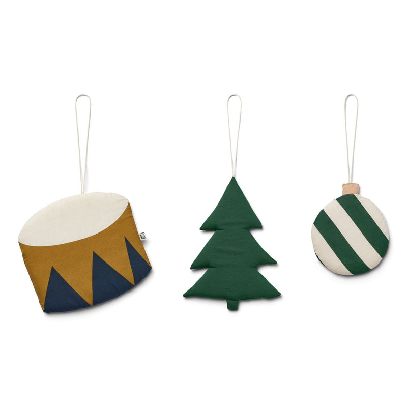Liewood Décorations murale Leonardo lot de 3 - Holiday Sandy mix - Murale