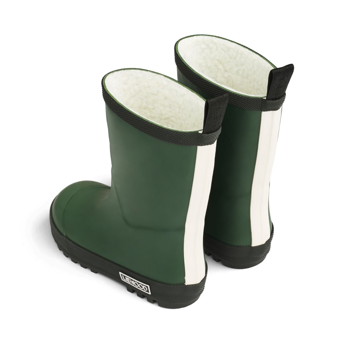 Liewood Bottes de Pluie Thermiques MASON - Garden green mix - Bottes de thermique