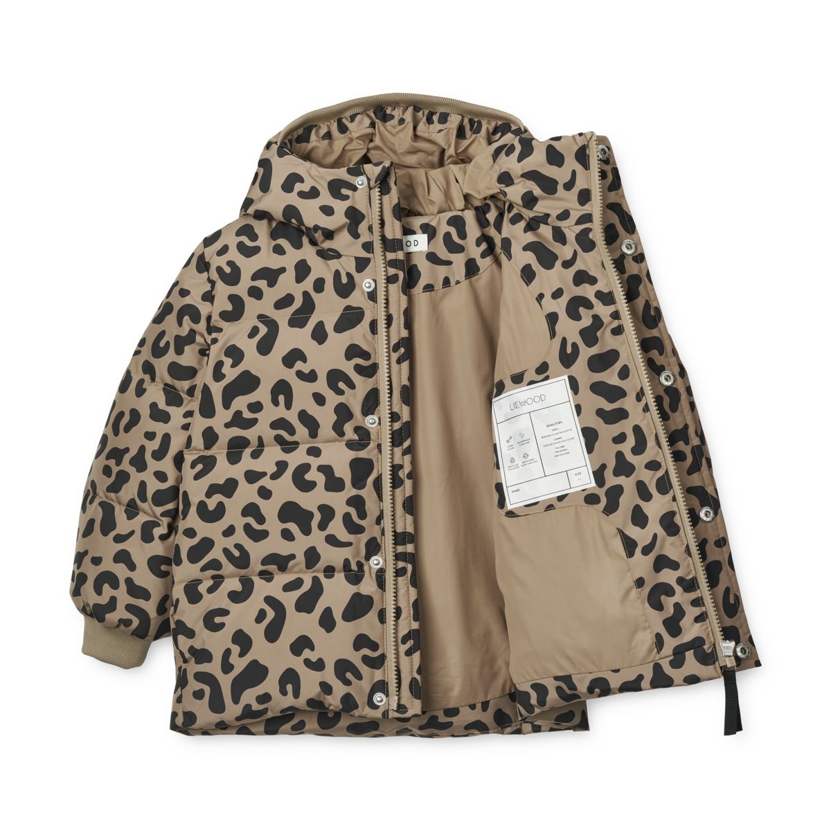 Liewood Doudoune Palle - Leo oat / Black panther - Veste