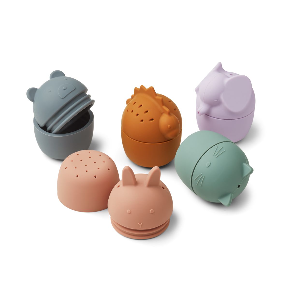 Liewood Jouet de Bain Gaby par 5 - Multi mix - Jouet de bain