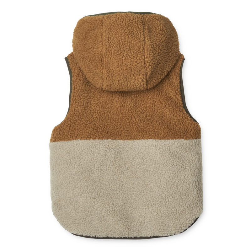 Liewood Veste sans manches réversible Diana - Army brown mix - Weste