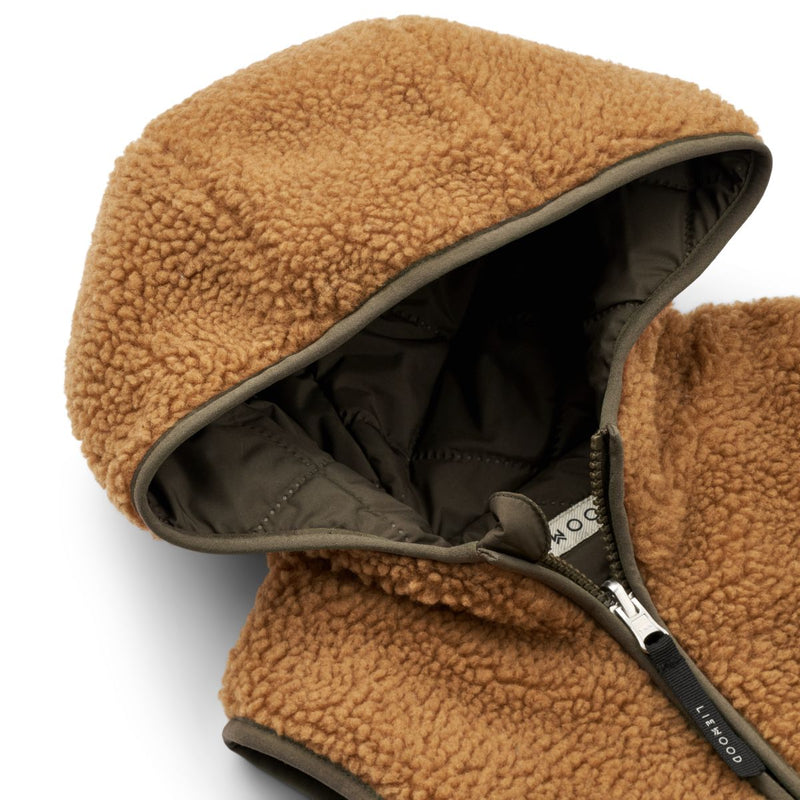 Liewood Veste sans manches réversible Diana - Army brown mix - Weste