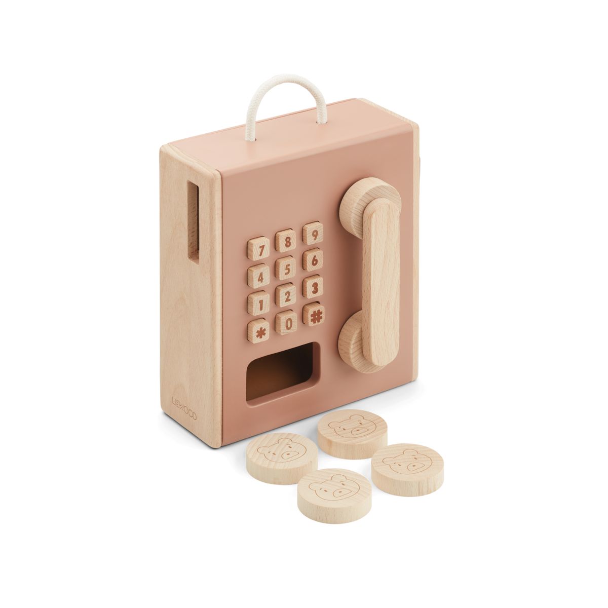 Liewood Téléphone public Rufus - Tuscany rose multi mix - PRETEND PLAY