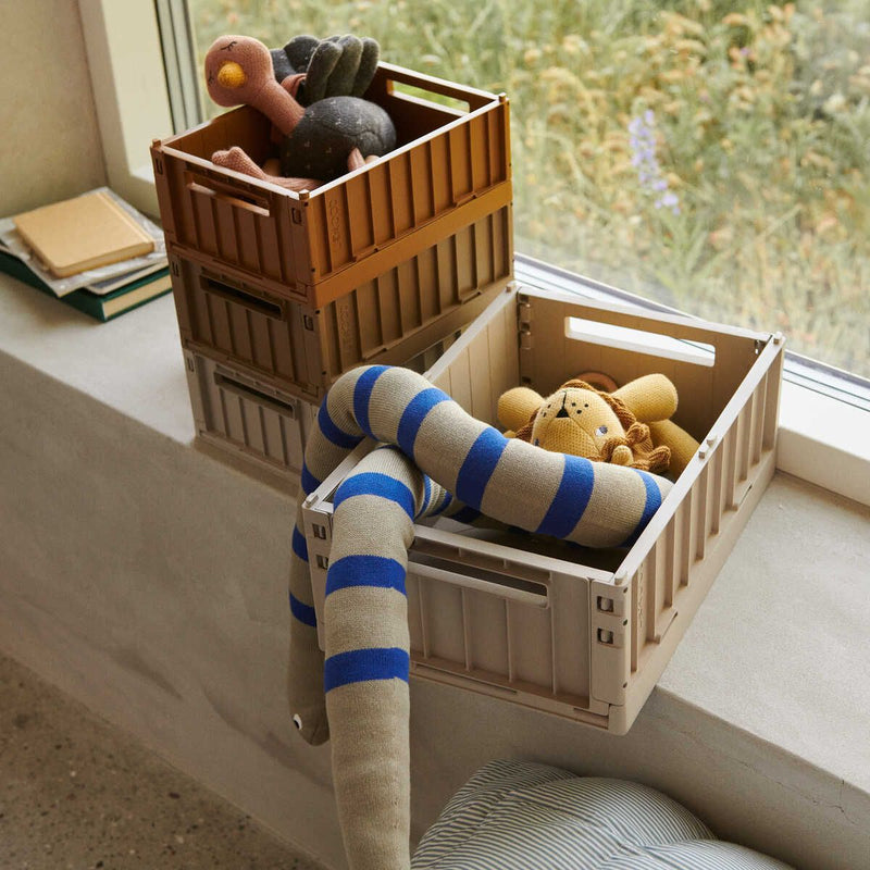 Liewood Lot de 2 boîtes de rangement taille S Weston - Sandy - Boîtes de rangement
