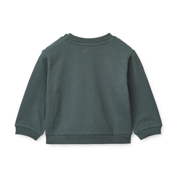 Liewood Sweat pour bébé Lucio - Whale blue - Pull