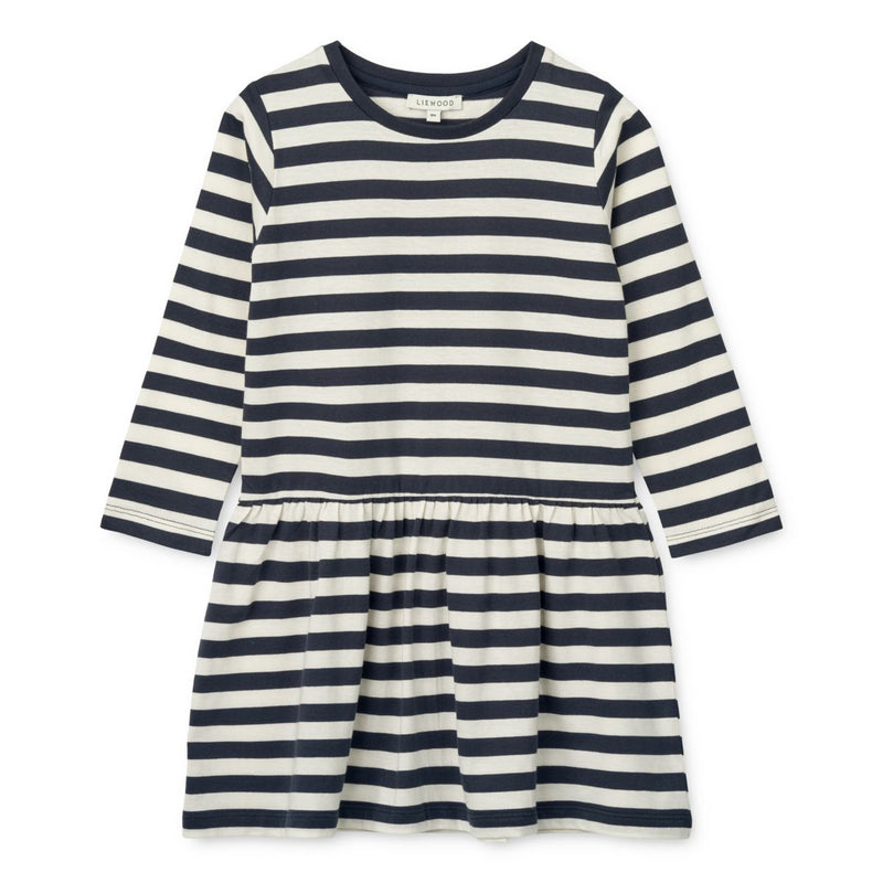 Liewood Robe Lima - Y/D Stripe Classic navy / Creme de la creme - Robe