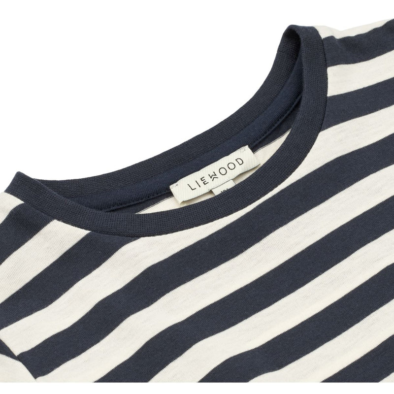 Liewood Robe Lima - Y/D Stripe Classic navy / Creme de la creme - Robe