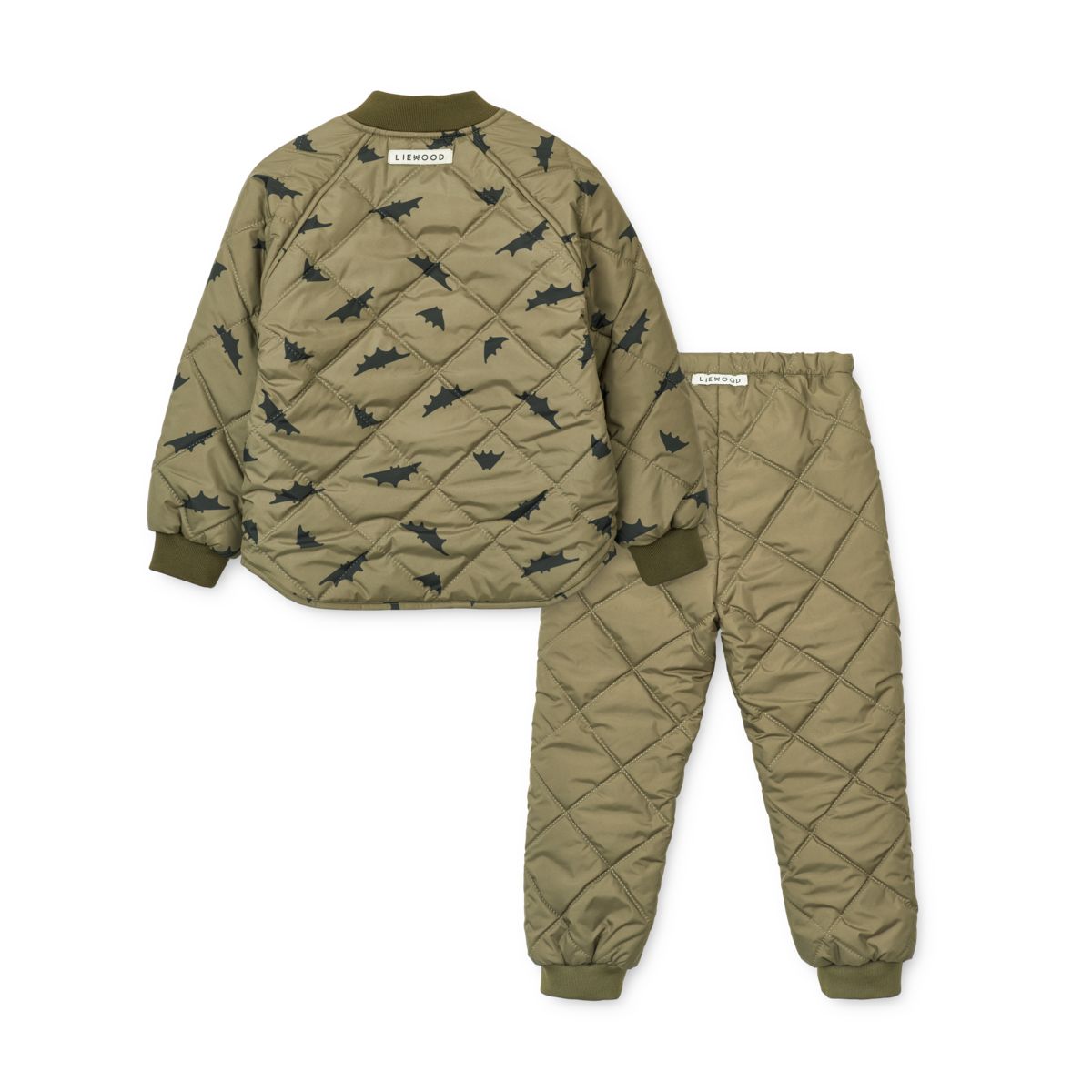Liewood Ensemble Thermique Anniston Junior - Bats / Khaki - Ensemble