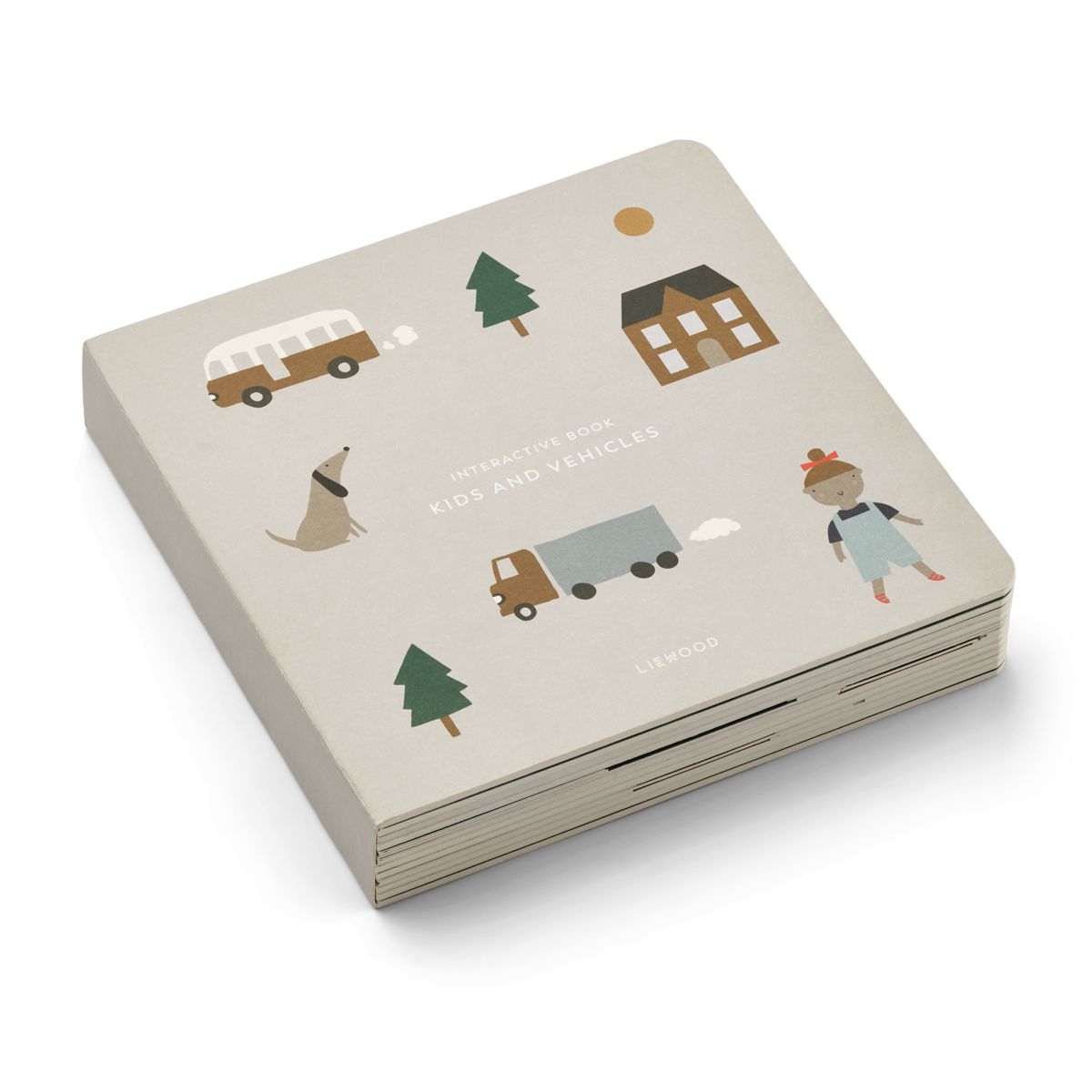 Liewood Livre interactif Maitland - Vehicles / Downtown mix - Livre junior