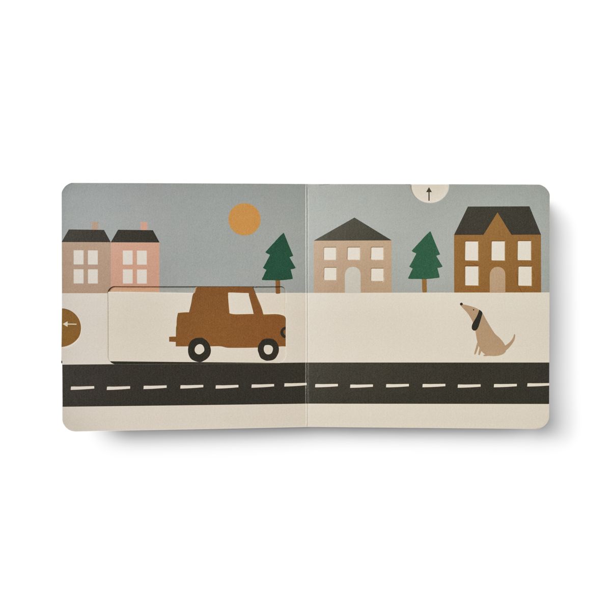 Liewood Livre interactif Maitland - Vehicles / Downtown mix - Livre junior