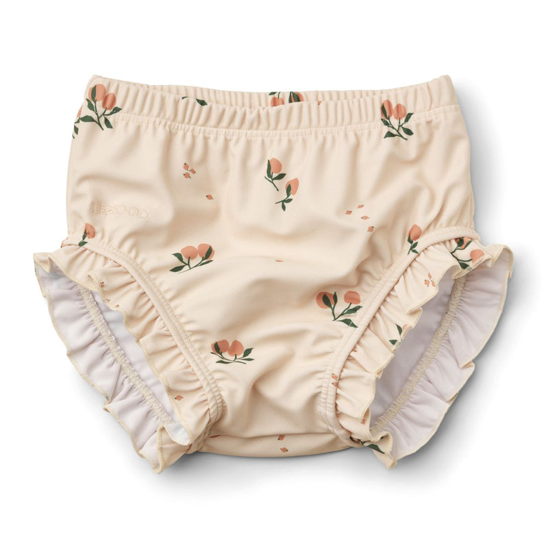 Liewood Culotte de bain bébé Mila - Peach / Sea shell - Pantalon de bain