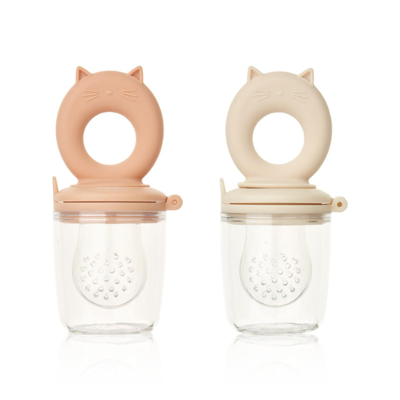 Lot de 2 tétines alimentaires Miranda - Tuscany rose / Apple blossom