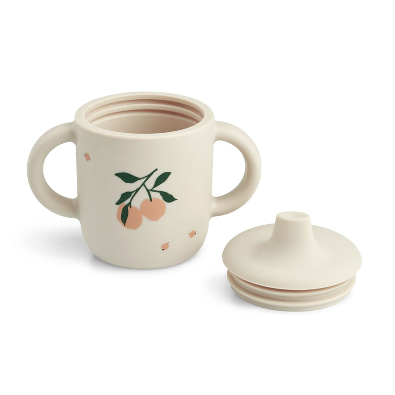 Liewood Gobelet en silicone Neil 150 ml - Peach / Sea shell mix - Gobelet