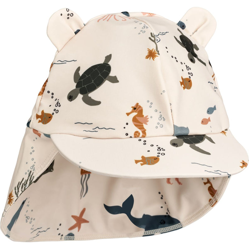 Liewood Chapeau de soleil Senia - Sea creature / Sandy - 