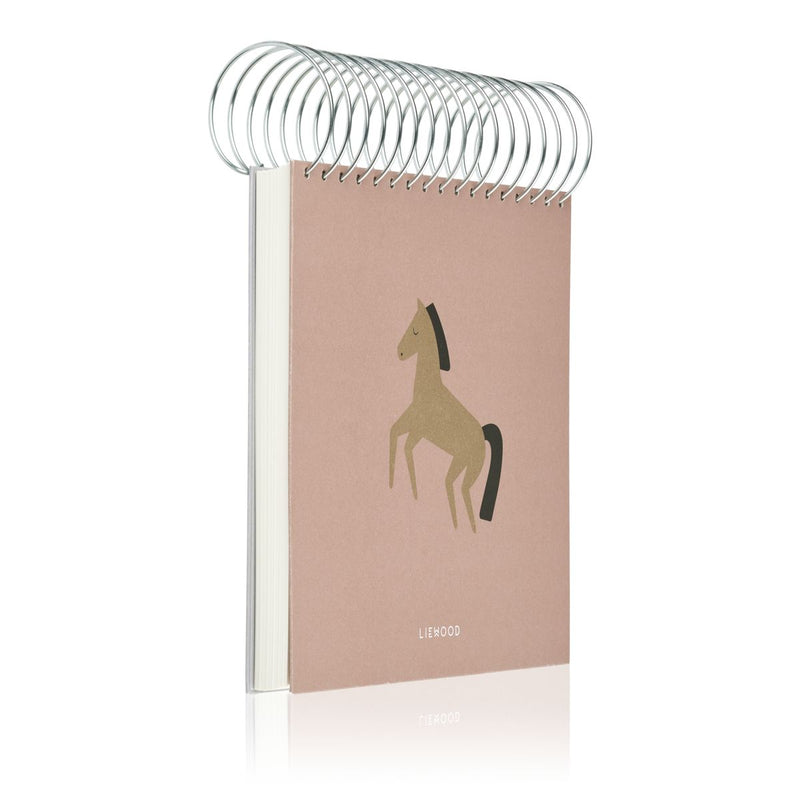 Carnet de dessin Shelly - Horses / Pale tuscany