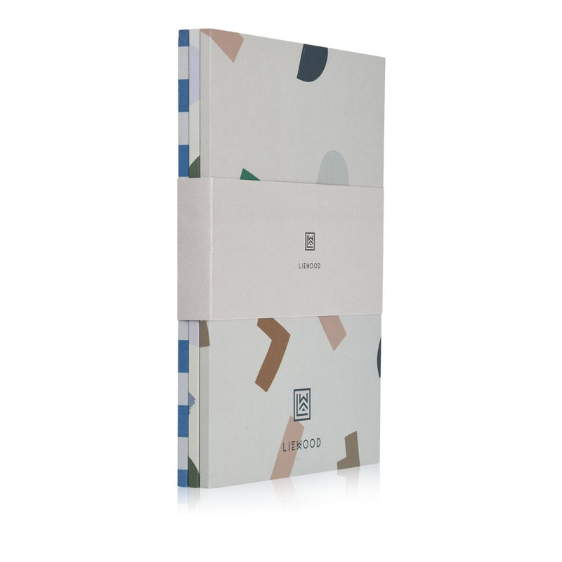 Liewood Carnets Sidney - Graphic alphabet / paint stroke mix - Carnets