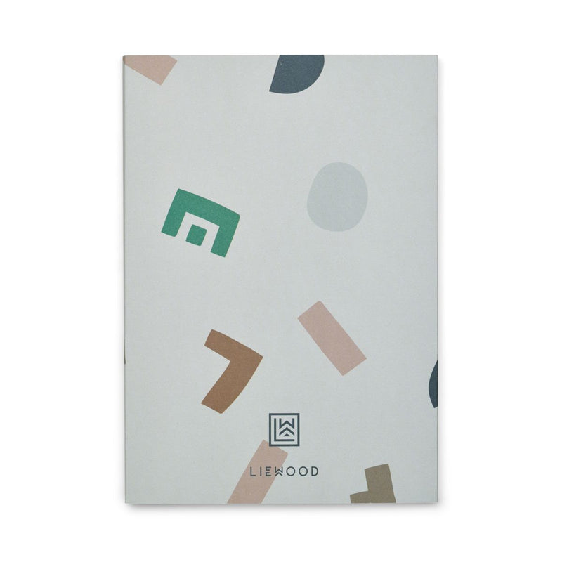 Liewood Carnets Sidney - Graphic alphabet / paint stroke mix - Carnets