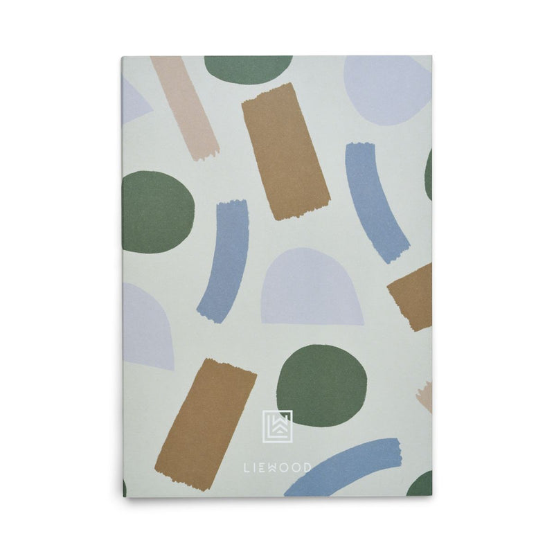 Liewood Carnets Sidney - Graphic alphabet / paint stroke mix - Carnets