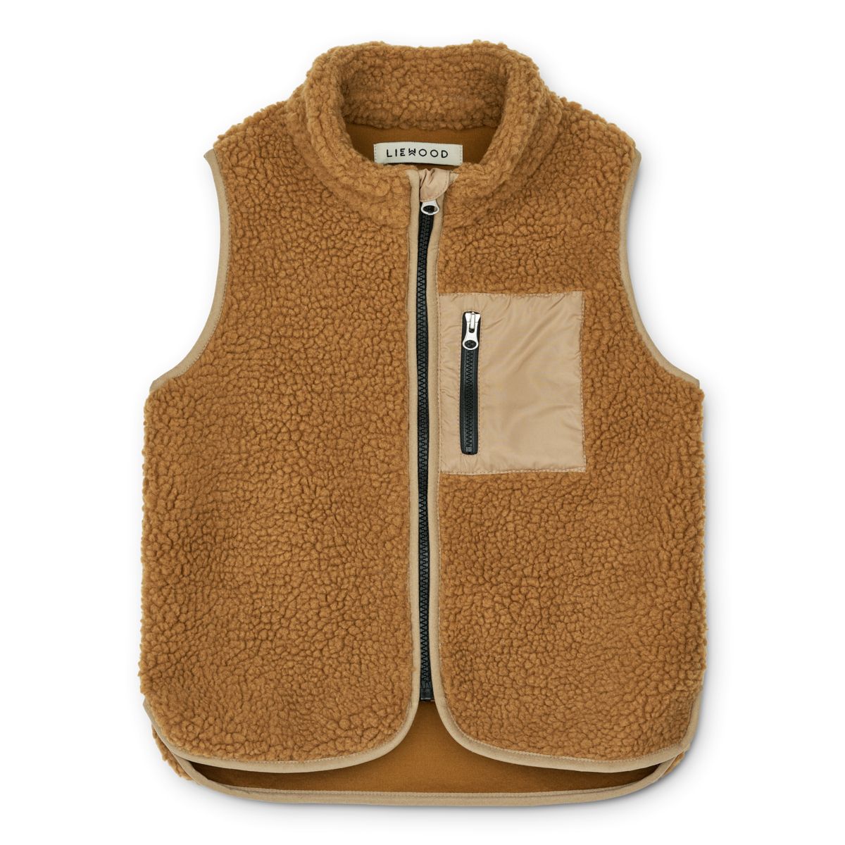 Liewood Gilet Polaire VADA - Golden caramel / Oat mix - Weste