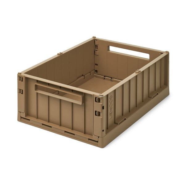 Liewood Boîte de rangement Weston taille L  - Oat - Boîtes de rangement