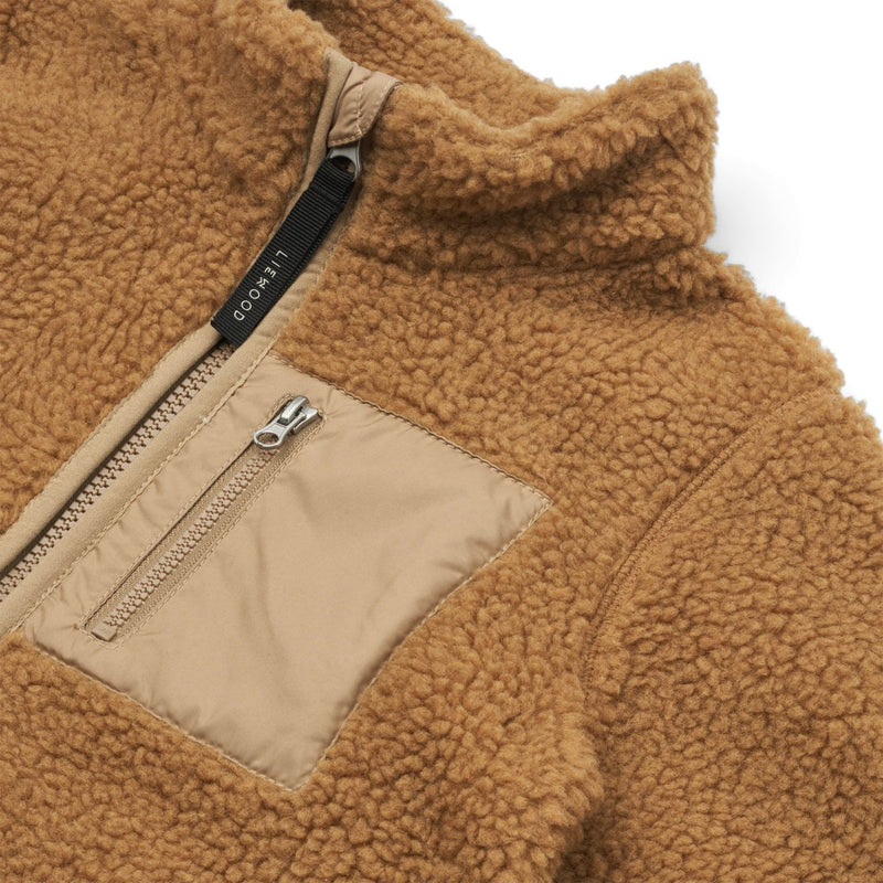 Liewood Veste en polaire  Nolan - Golden caramel oat mix - Veste